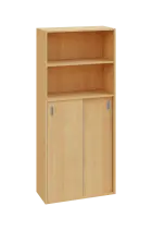 SPD 53/80 skříň s posuvnými dveřmi/nika, 1850x800x400, javor horský